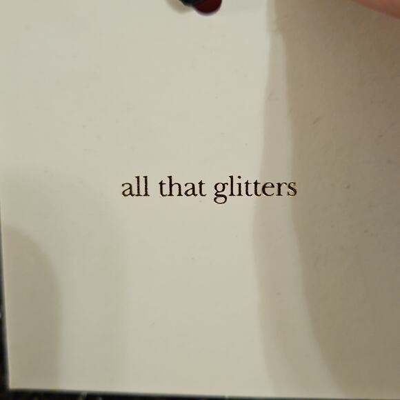 NWT Kate Spade Black  Mini Reiley Laurel Way  Glitter Purse. - Picture 2 of 9